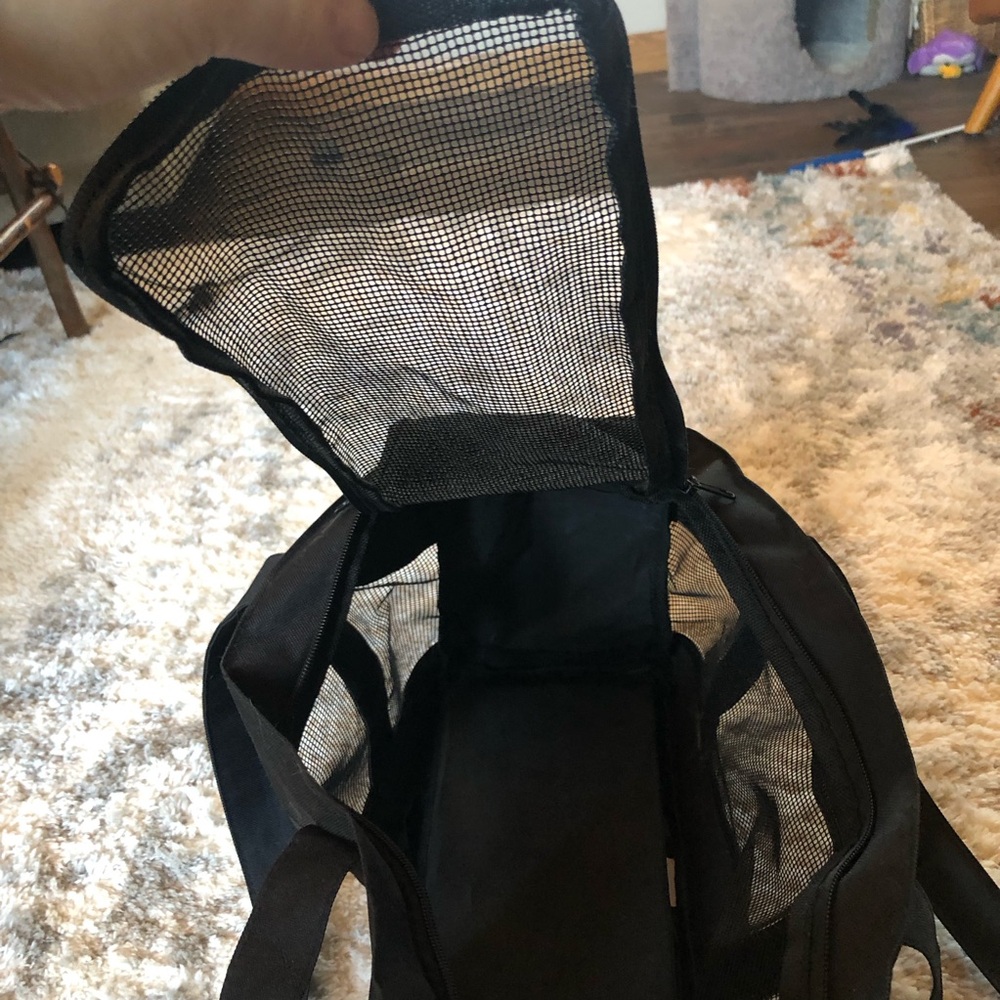 Soft Pet Side Carrier in Mesh Black - Picture 5 of 5